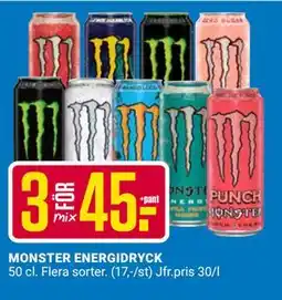 ÖoB MONSTER ENERGIDRYCK erbjuda