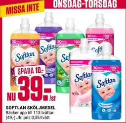ÖoB SOFTLAN SKÖLJMEDEL erbjuda