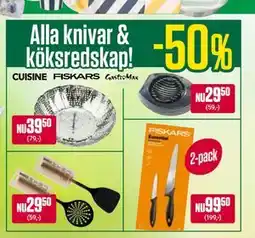 ÖoB Alla knivar & köksredskap! erbjuda