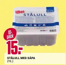 ÖoB STÅLULL MED SÅPA erbjuda
