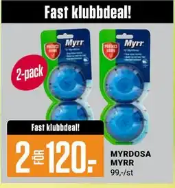 ÖoB MYRDOSA MYRR, Medlemspris erbjuda