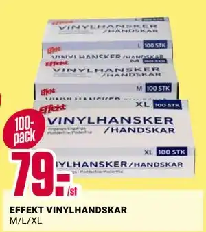 ÖoB EFFEKT VINYLHANDSKAR erbjuda