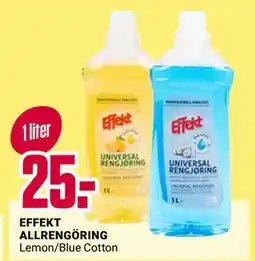 ÖoB EFFEKT ALLRENGÖRING erbjuda