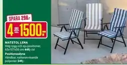 ÖoB MATSTOL LENA erbjuda