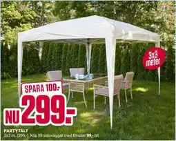ÖoB PARTYTÄLT erbjuda