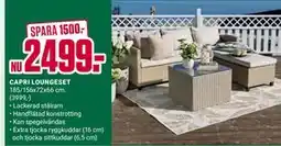 ÖoB CAPRI LOUNGESET erbjuda