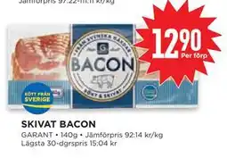 Willys Hemma SKIVAT BACON erbjuda