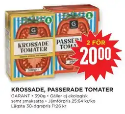 Willys Hemma KROSSADE, PASSERADE TOMATER erbjuda