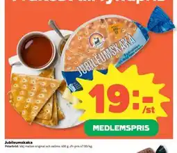 Coop Daglivs Jubileumskaka, Medlemspris erbjuda