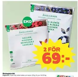 Coop Daglivs Ekologiska bär erbjuda