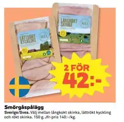 Coop Daglivs Smörgåspålägg erbjuda