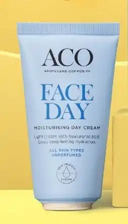 ICA Kvantum ACO Face Moisturising Day Cream erbjuda