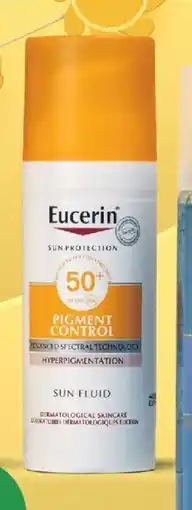 ICA Kvantum Eucerin Pigment Control Sun Fluid spf 50+ erbjuda