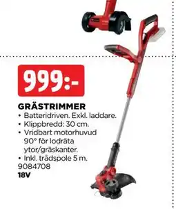 Jem&Fix GRÄSTRIMMER erbjuda
