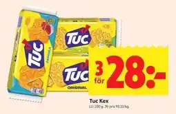 ICA Kvantum Tuc Kex erbjuda