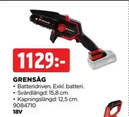 Jem&Fix GRENSÅG erbjuda