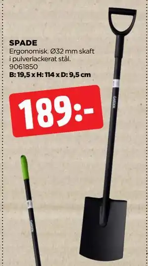 Jem&Fix SPADE erbjuda