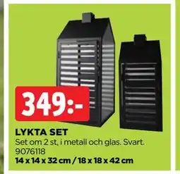 Jem&Fix LYKTA SET erbjuda