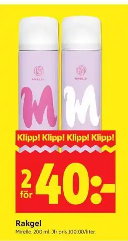 ICA Kvantum Rakgel erbjuda