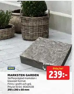Jem&Fix MARKSTEN GARDEN erbjuda
