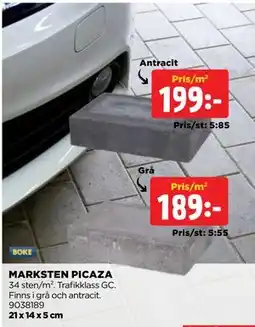 Jem&Fix MARKSTEN PICAZA erbjuda