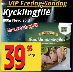 Supergrossen Kycklingfilé erbjuda