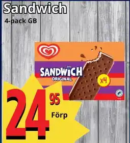 Supergrossen Sandwich erbjuda