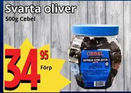 Supergrossen Svarta oliver erbjuda