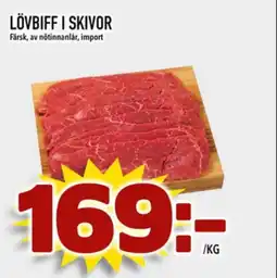 Din Mat Lövbiff i skivor erbjuda