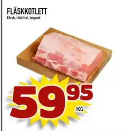 Din Mat Fläskkotlett erbjuda