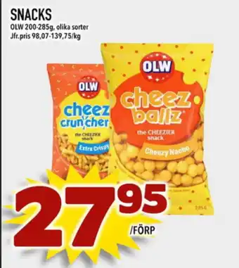 Din Mat OLW Snacks erbjuda