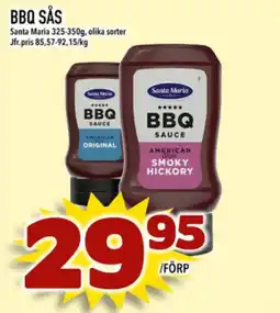 Din Mat Santa Maria BBQ Sås erbjuda