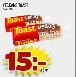 Din Mat Pågen Veckans toast erbjuda