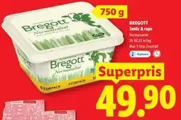 Lidl BREGOTT Smör & raps erbjuda