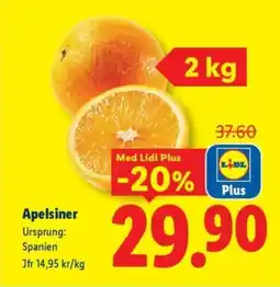 Lidl Apelsiner erbjuda