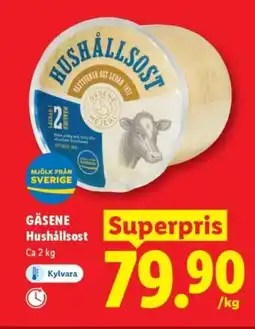 Lidl GÄSENE Hushållsost erbjuda