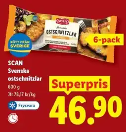 Lidl SCAN Svenska ostschnitzlar erbjuda