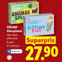 Lidl TRIUMF Glasspinnar erbjuda