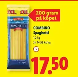 Lidl COMBINO Spaghetti erbjuda