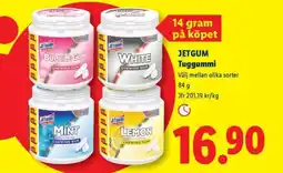Lidl JETGUM Tuggummi erbjuda