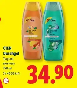 Lidl CIEN Duschgel erbjuda