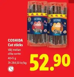 Lidl COSHIDA Cat sticks erbjuda