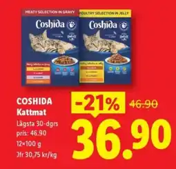 Lidl COSHIDA Kattmat erbjuda