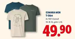 Lidl ESMARA MEN T-Shirt erbjuda