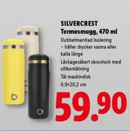 Lidl SILVERCREST Termosmugg erbjuda