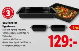 Lidl SILVERCREST Ugnsformar erbjuda