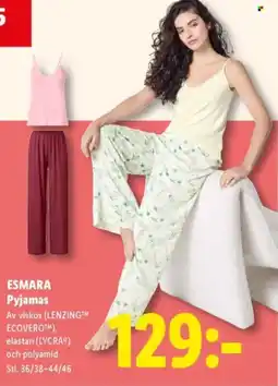 Lidl ESMARA Pyjamas erbjuda