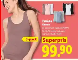 Lidl ESMARA Linnen erbjuda