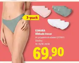 Lidl ESMARA Ribbade trosor erbjuda