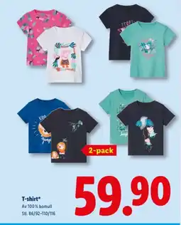 Lidl T-shirt erbjuda